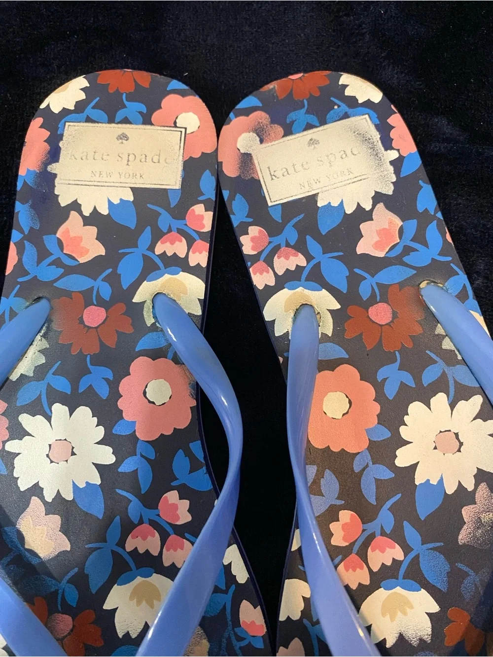 Kate Spade New York Flip Flops Women Size 7-8